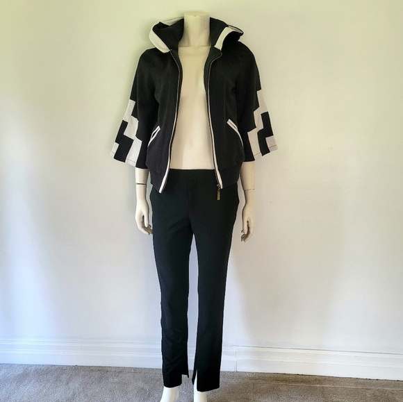 L.A.M.B Women's Full-Zip Sweater Cape Hoodie Size M - Picture 6 of 15